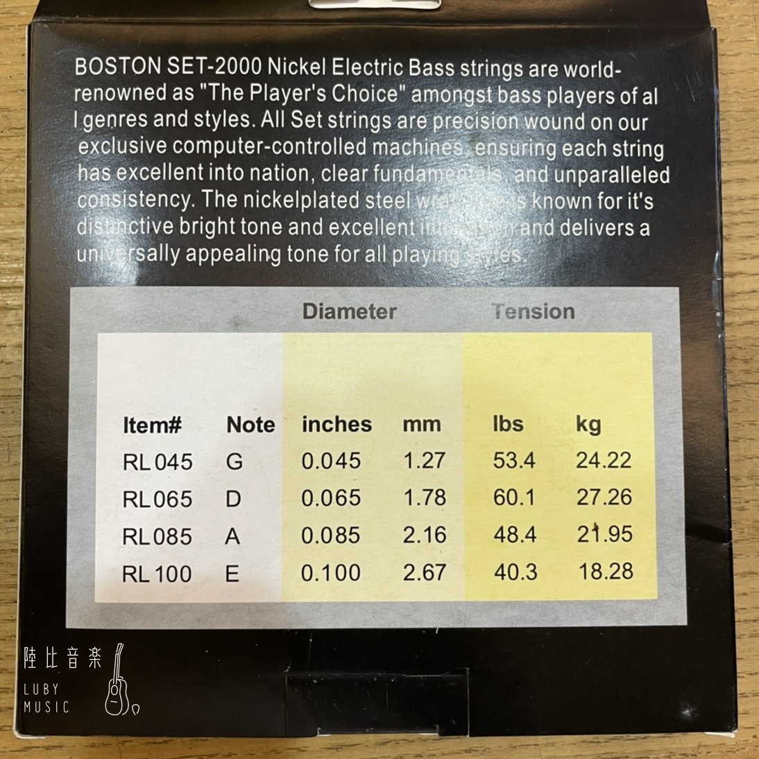 電貝斯弦 練習弦 初學弦