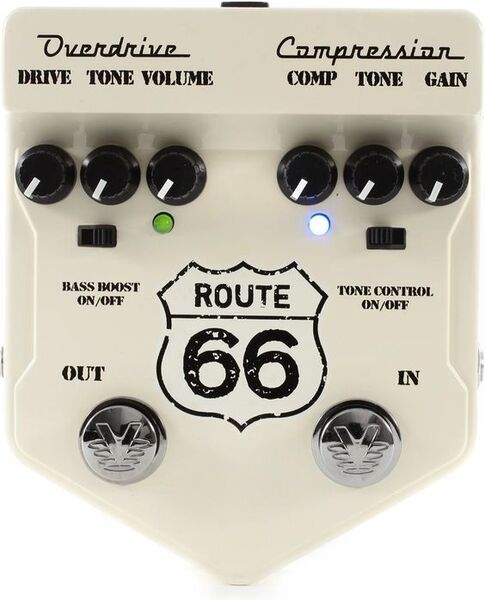 VISUAL SOUND Route 66 Overdrive / Compression 效果器