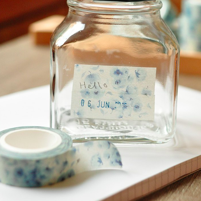 想念/靈魂的重量 紙膠帶 - 美麗花 B.Flower