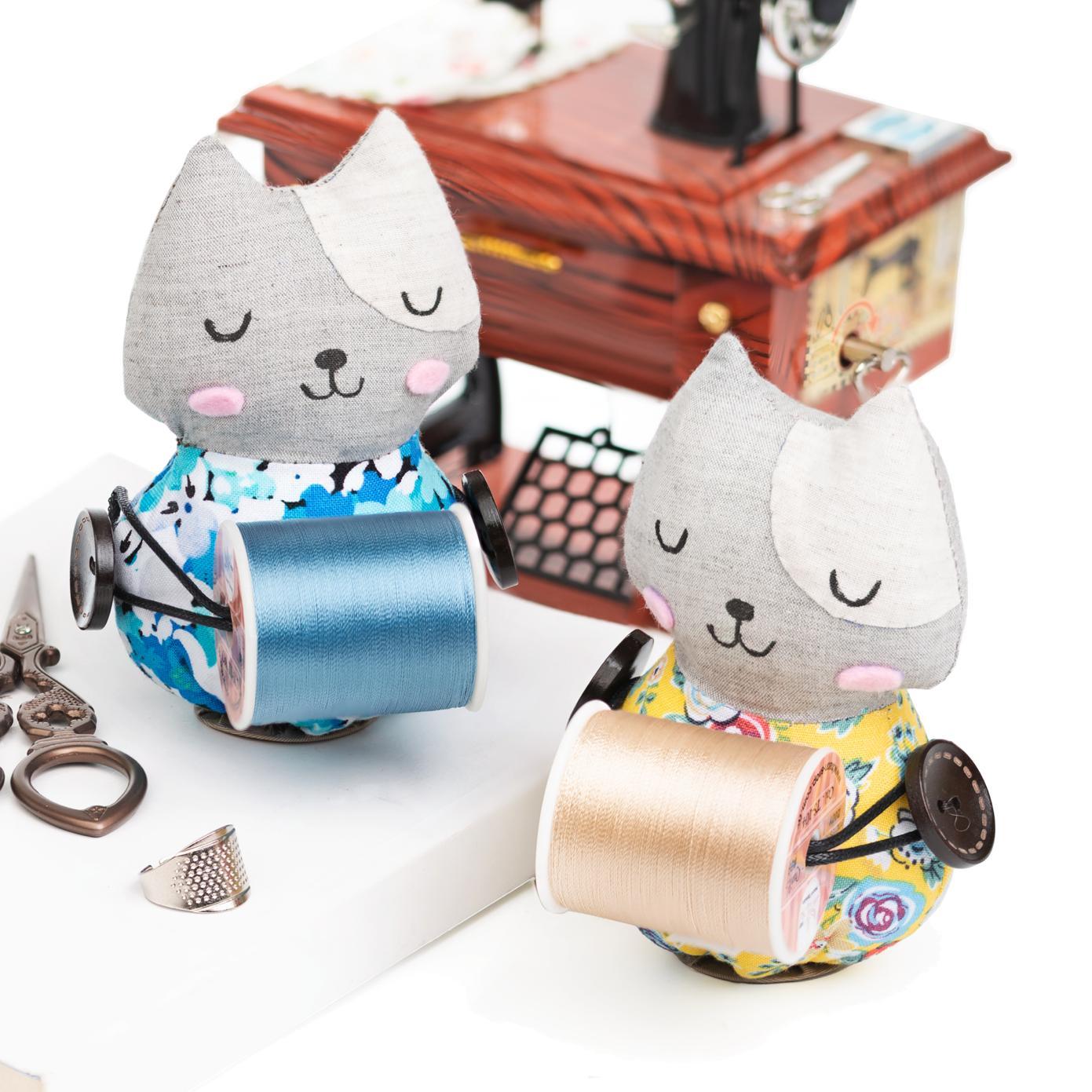 貓咪線軸架(材料包)/個