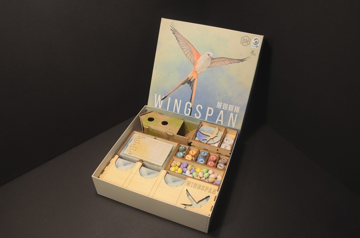 展翅翱翔 Wingspan 桌遊收納盒