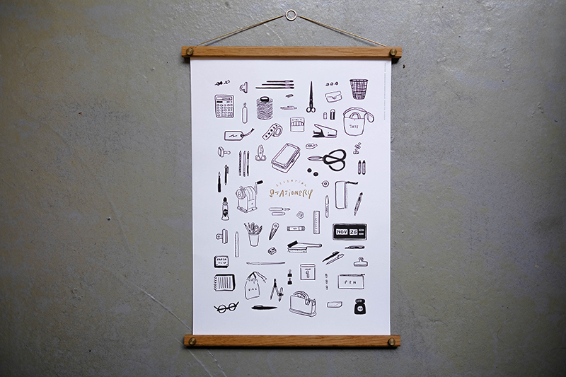 WHOSMING - ESSENTIAL STATIONERY 文具海報