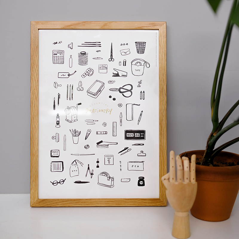 WHOSMING - ESSENTIAL STATIONERY 文具海報