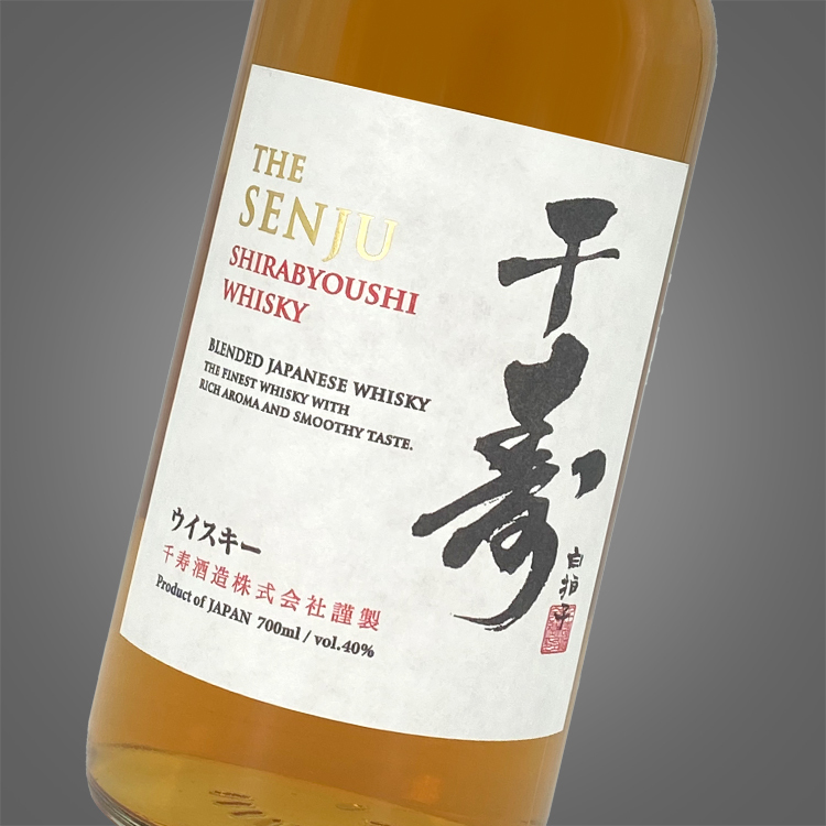 千壽白拍子威士忌40｜日本混合威士忌(Blended Japanese Whisky)｜Wine