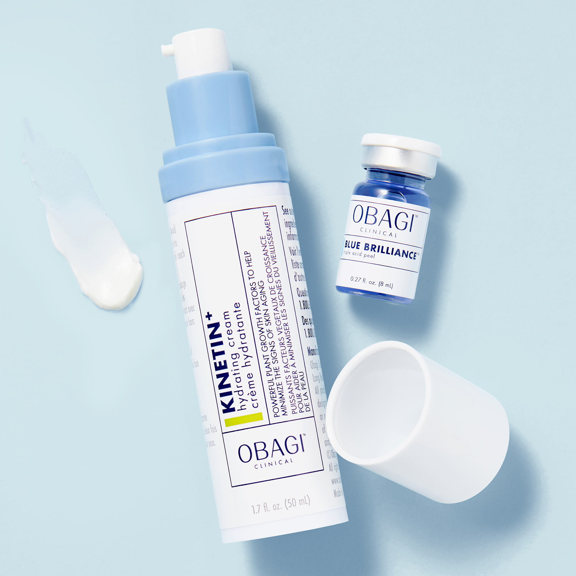 再入荷♪ Obagi 煥膚療程+保濕組合 Clinical Obagi kinetin cream 箱