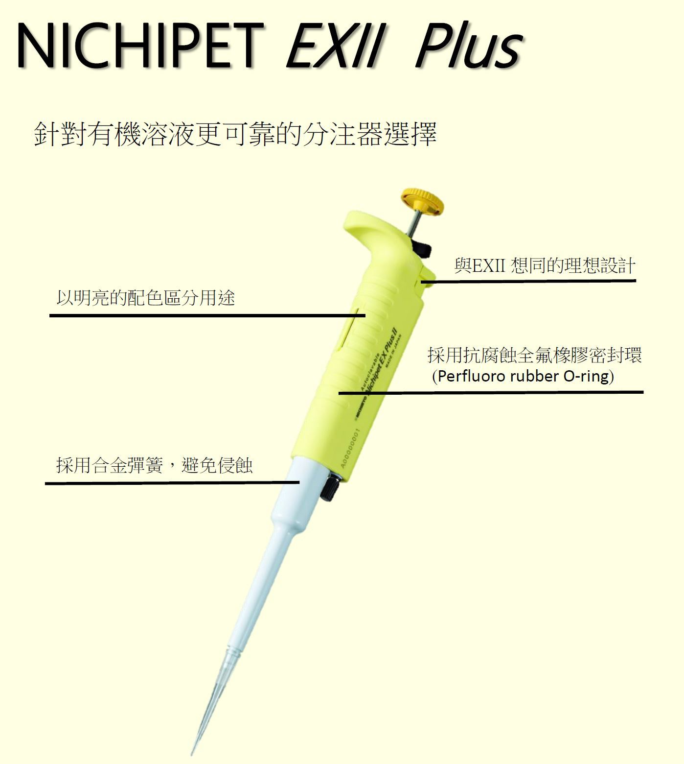 Nichipet EX II plus 專業加強版可調式分注器