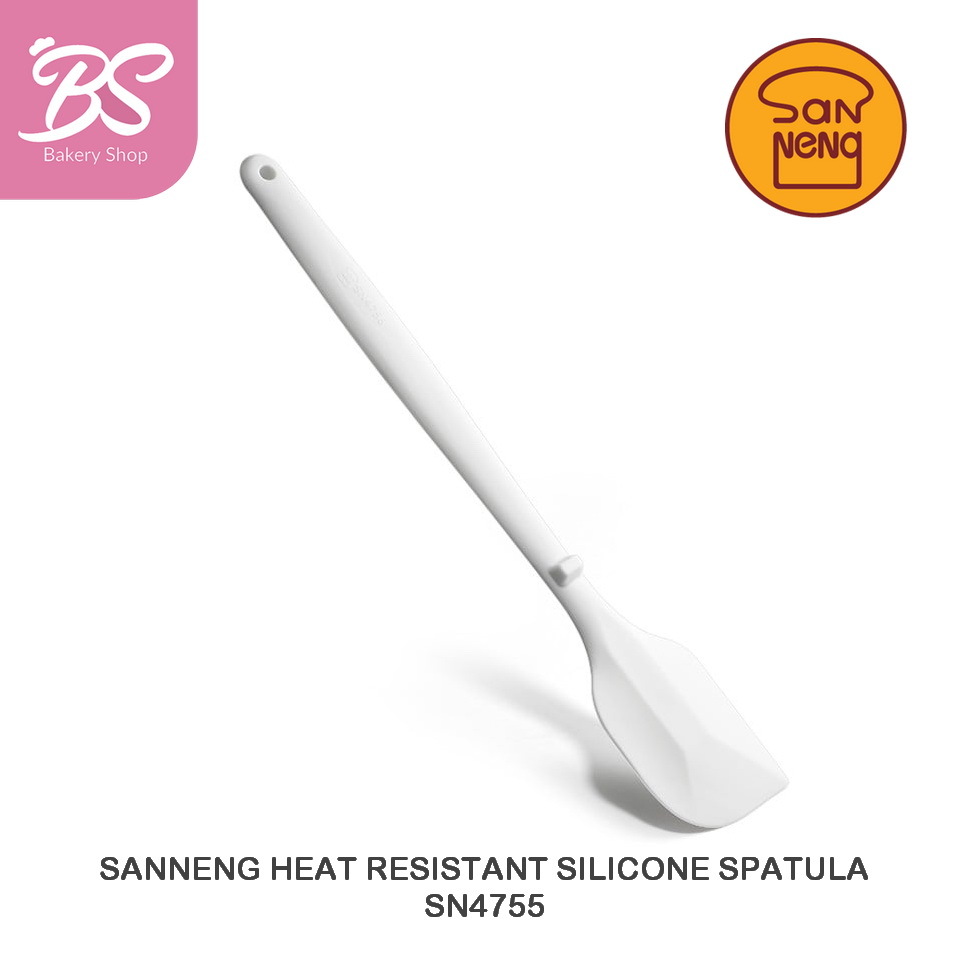 【Sanneng Heat Resistant Silicone Spatula 三能耐高温刮刀】 一体式硅胶 SN4755