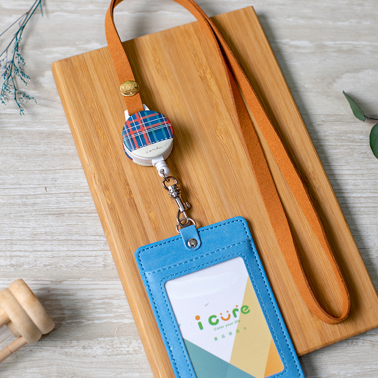 i 好戴 伸縮卡套組-幾何圖形系列 / 布花-英格蘭