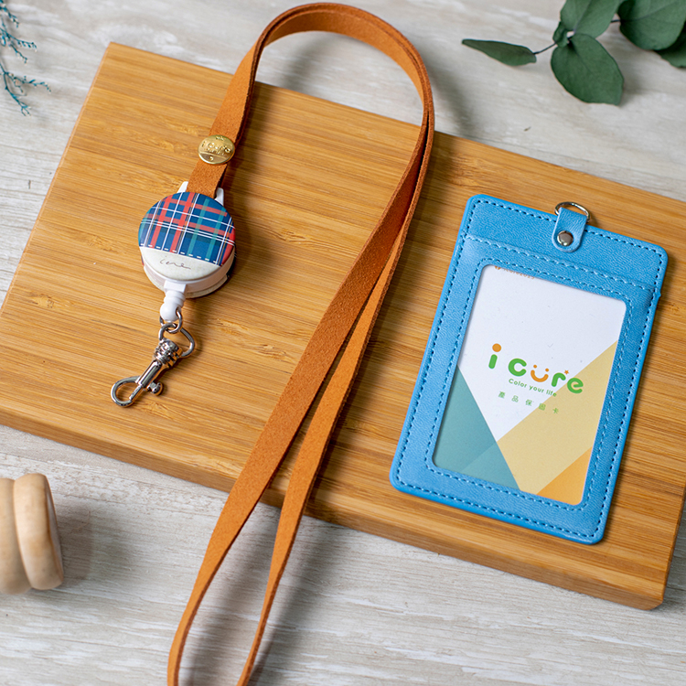 i 好戴 伸縮卡套組-幾何圖形系列 / 布花-英格蘭