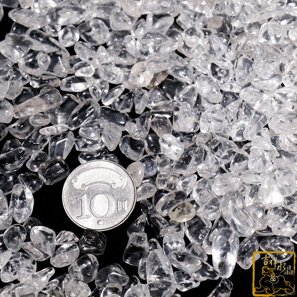 天然白水晶碎石 淨化磁場