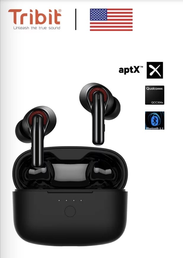 Tribit FlyBuds C1真無線環境抗噪藍牙耳機|原裝行貨【10/19 截單，預計 :10月尾至11月中發貨】
