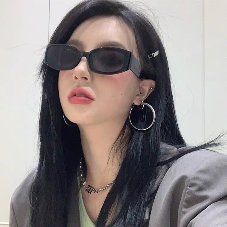 S01613016個性橢圓造型墨鏡/三色