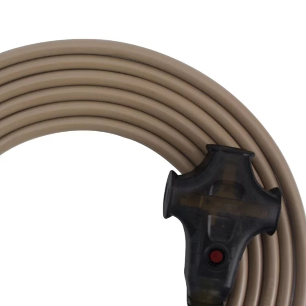 ADAMOUTDOOR 戶外延長動力線 沙色