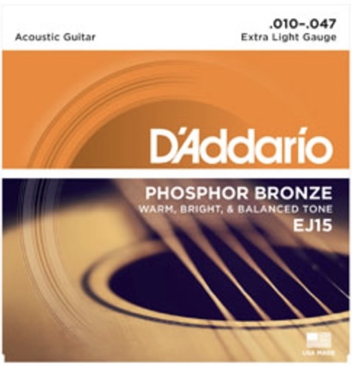 D'Addario Daddario EJ 系列 民謠吉他弦 磷青銅 第 2 張圖片｜三峽吉他 / Bass
