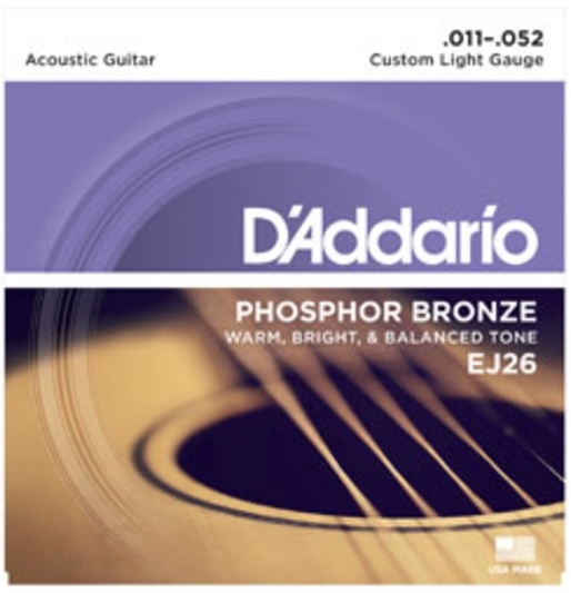 D'Addario Daddario EJ 系列 民謠吉他弦 磷青銅 第 3 張圖片｜三峽吉他 / Bass