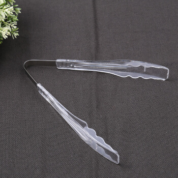 【Unopan Plastic Food Tong (Transparence)】Kitchen Tools Food Clip UN32401