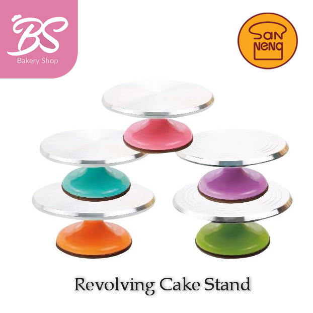 【SANNENG Revolving Cake Stand】Cake Decoration Turntable三能蛋糕转台马卡龙色系 SN4170 SN4171 SN4172 SN4173 SN4174