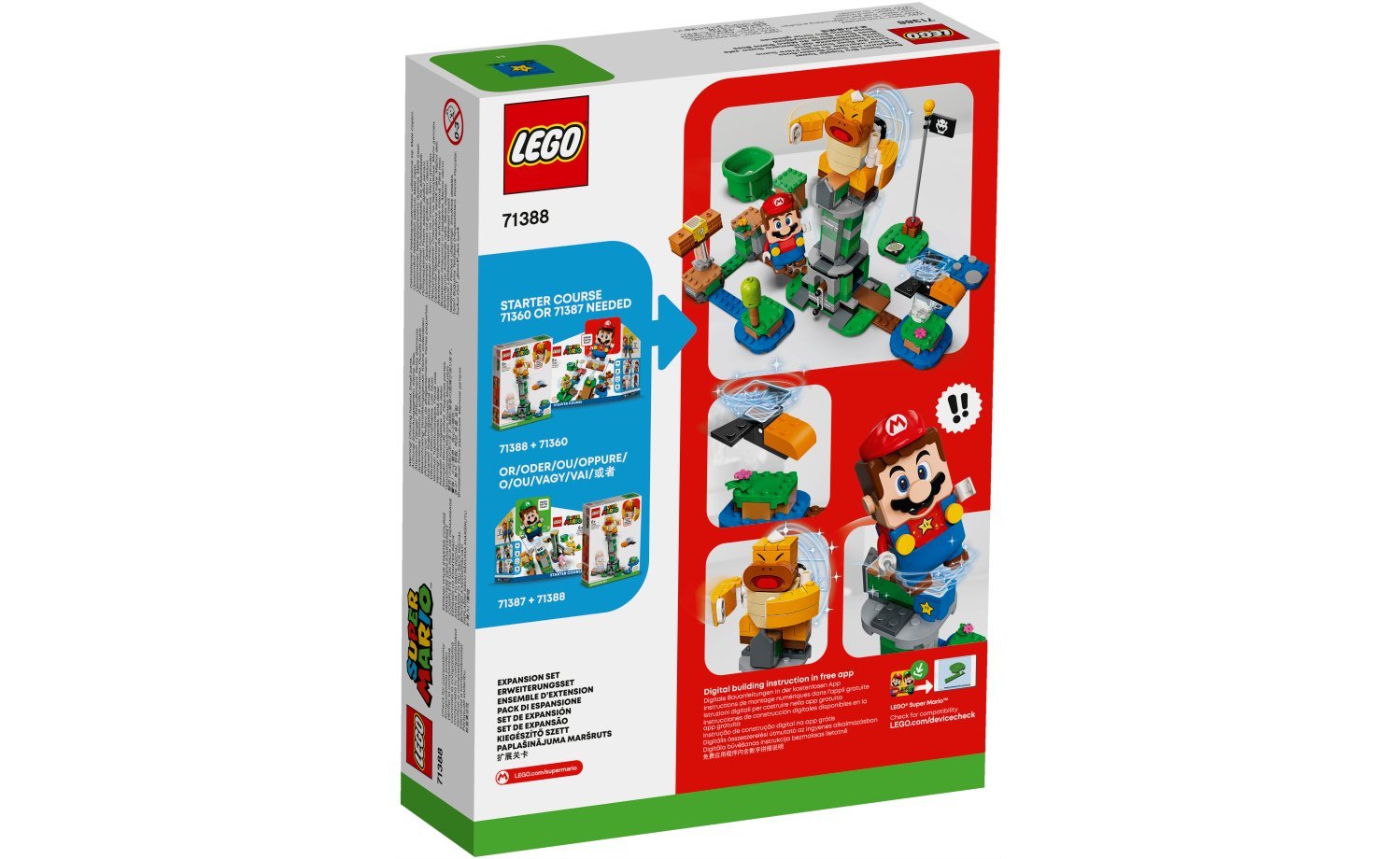 [飛米樂高積木磚賣店] LEGO 71388 Mario-老大KK 搖搖塔