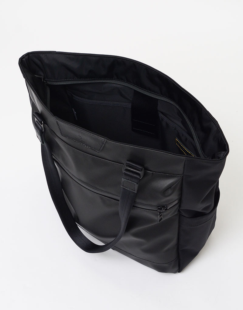 Progress Coating ver. Tote bag No.02396-SC-BLACK