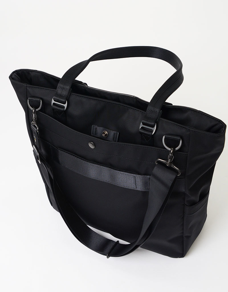 Progress Coating ver. Tote bag No.02396-SC-BLACK