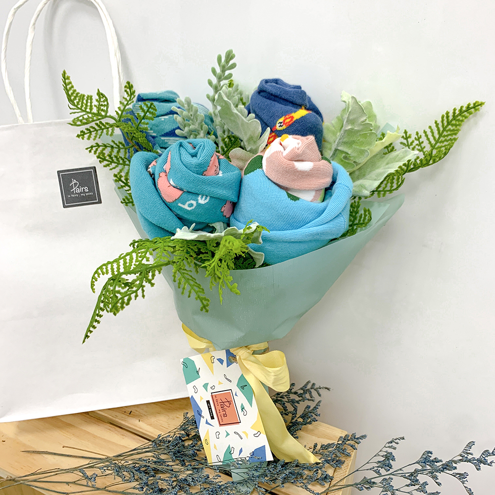 襪子花束-包裝B