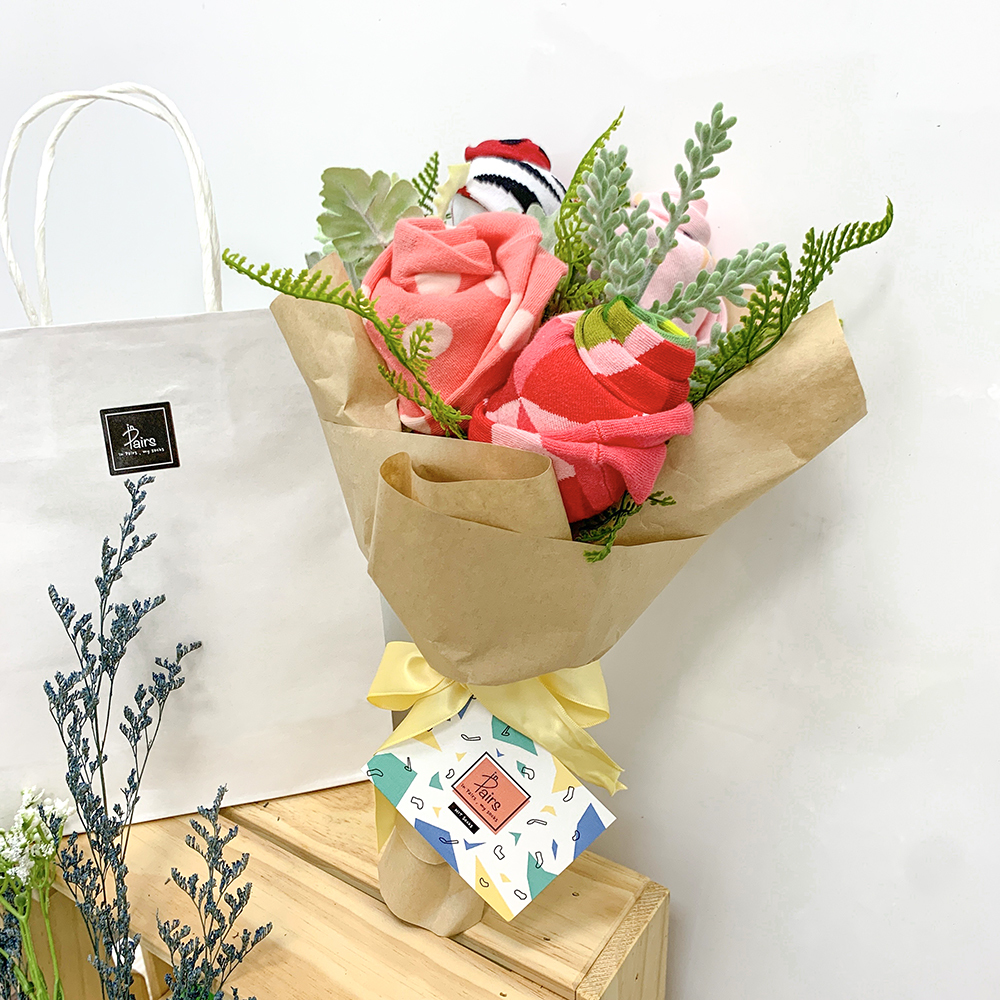 襪子花束-包裝A