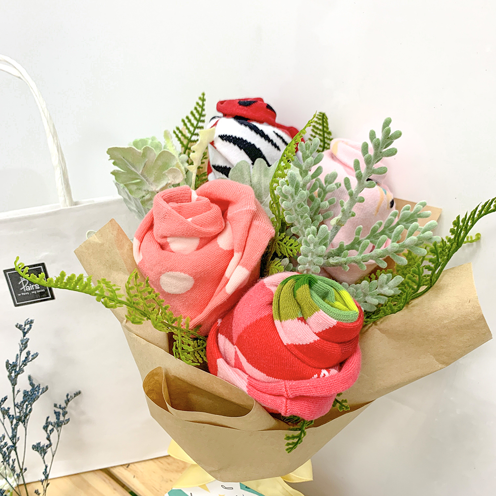 襪子花束-包裝A