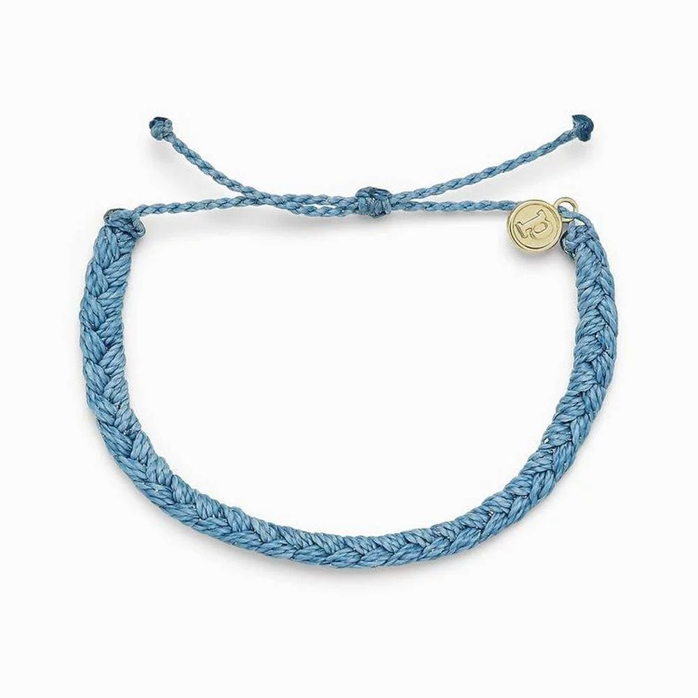 Pura Vida | 粗線編織手環 Sky Blue