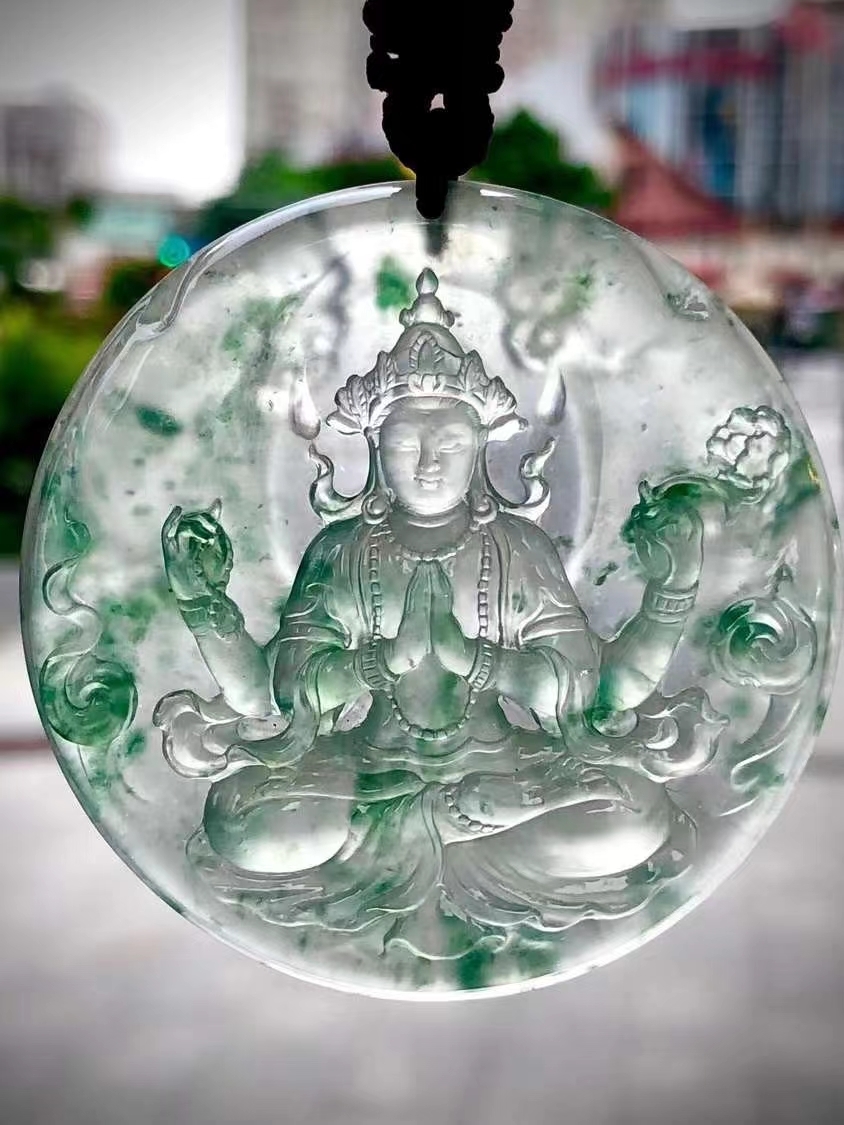 8234 四臂觀音 (54mm直徑)