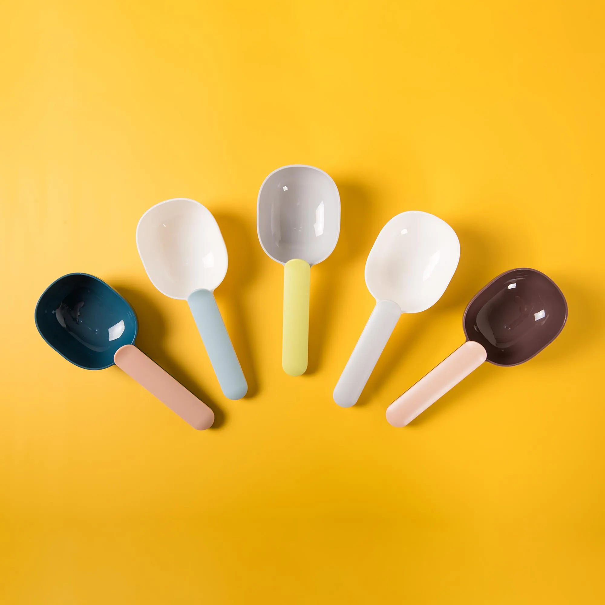 可夾式飼料勺（5色）