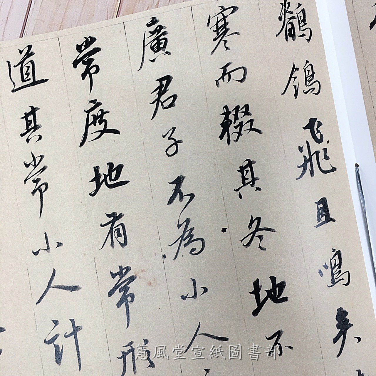 彩色放大本中國著名碑帖(第8輯)--董其昌書東方朔答客難