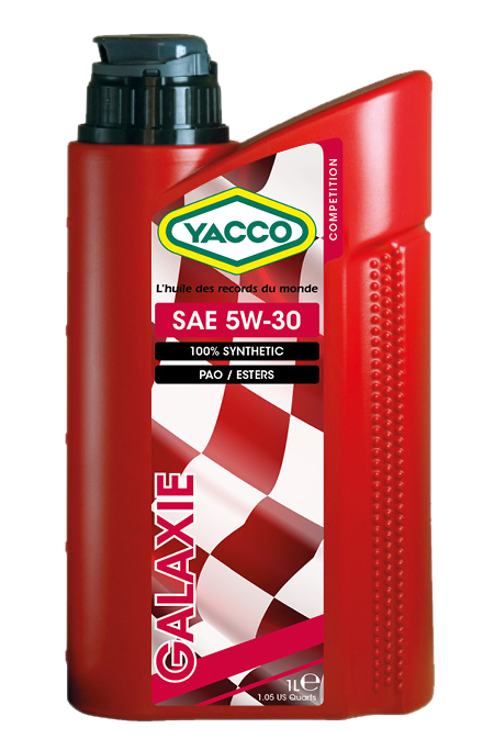 YACCO - 法國製造全合成賽車機油 / 偈油 GALAXIE – SAE 5W30 (PAO / ESTER), 1L