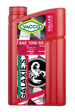 YACCO - 全合成賽車機油/偈油 GALAXIE S – SAE 10W50 (PAO )