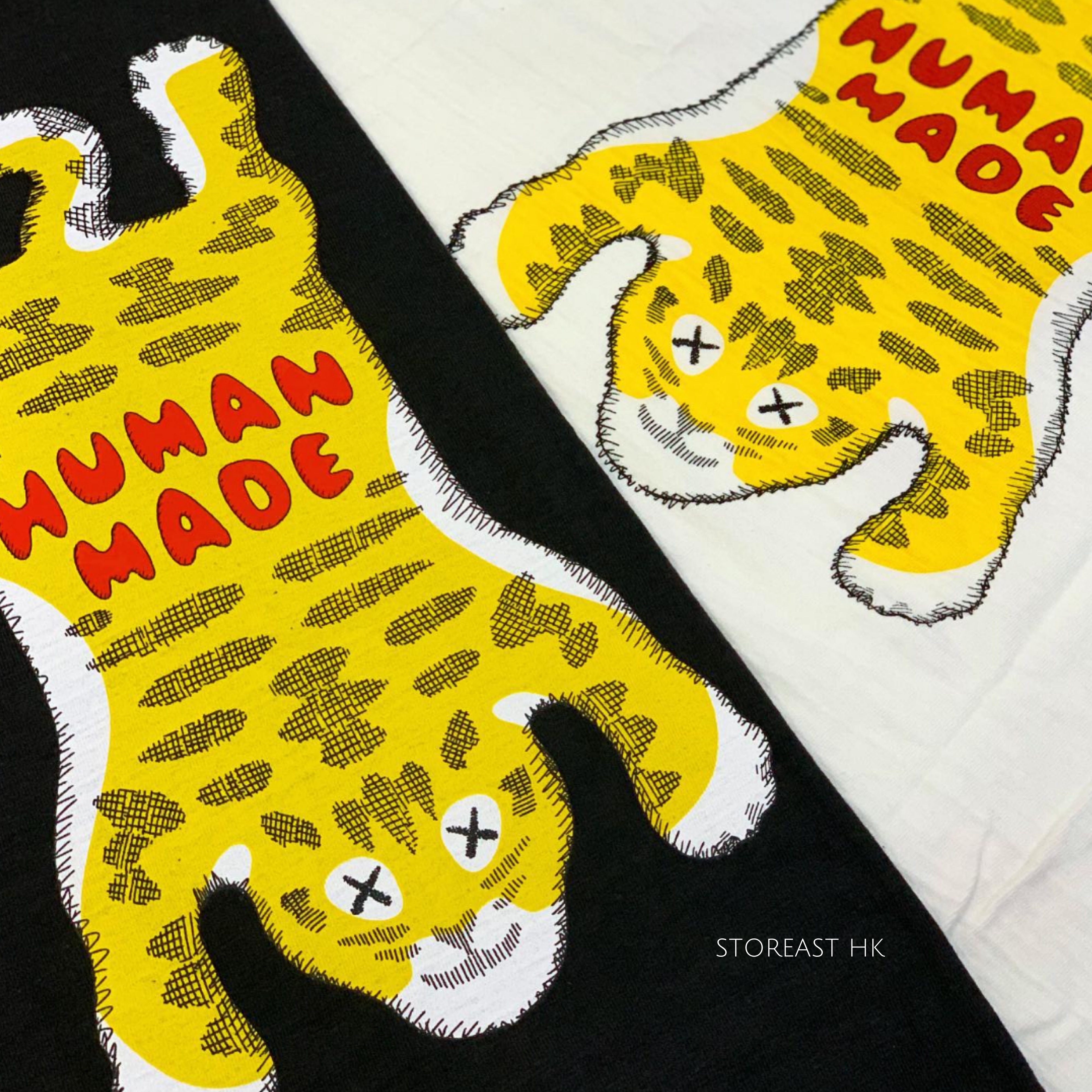 Human Made x Kaws Tiger Tee (2Colors)