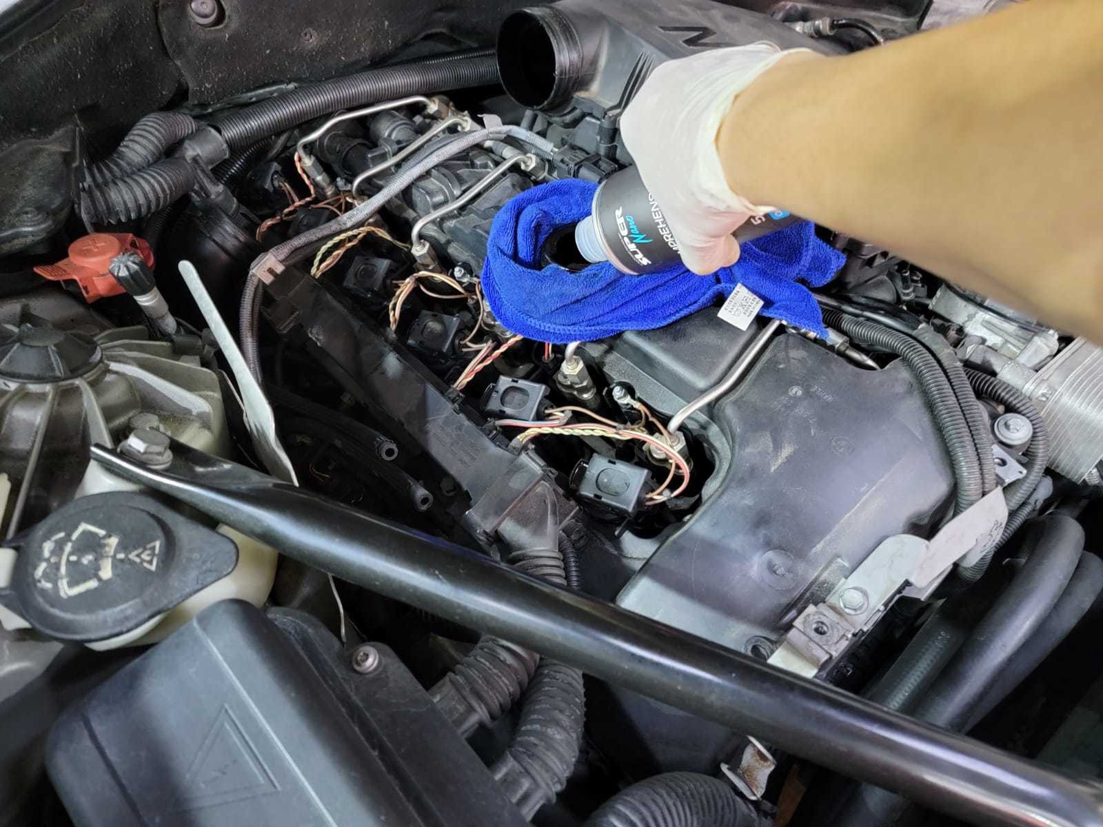 bmw 740i super nano engine flush 深層引擎清洗劑