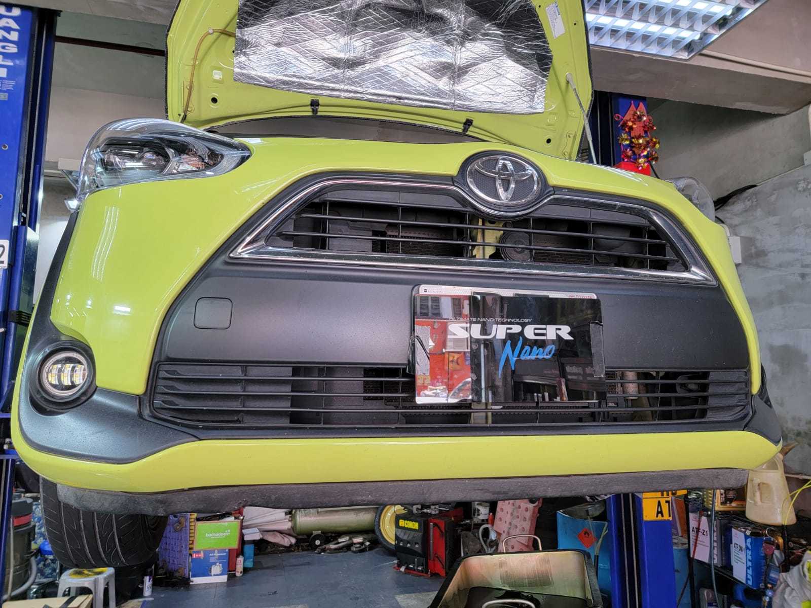 豐田 Toyota sienta super nano 換油 偈油 汽車保養 浚車汽車