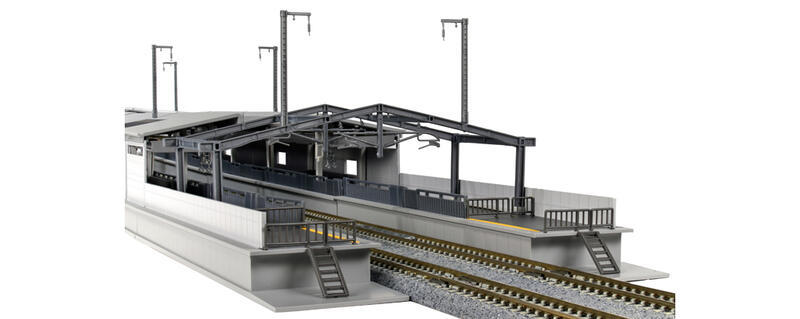 Kato 23-239 N規 新幹線月台配件組.無車