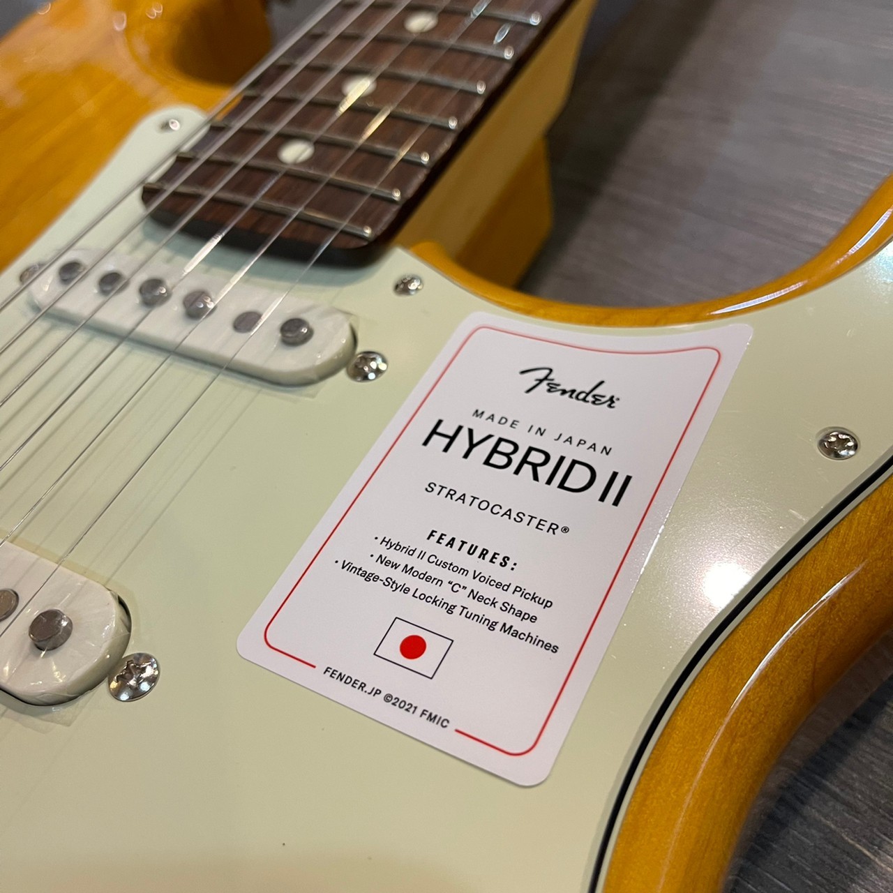 Fender Japan Hybrid II strat MN 原木 電吉他