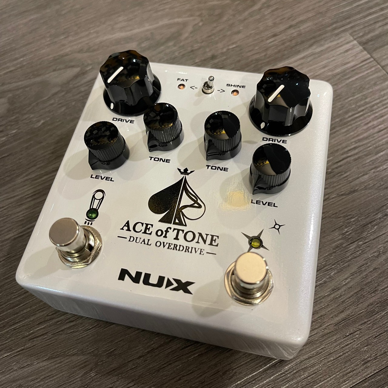 Nux最新 雙破音 Ace of Tone 電吉他 效果器