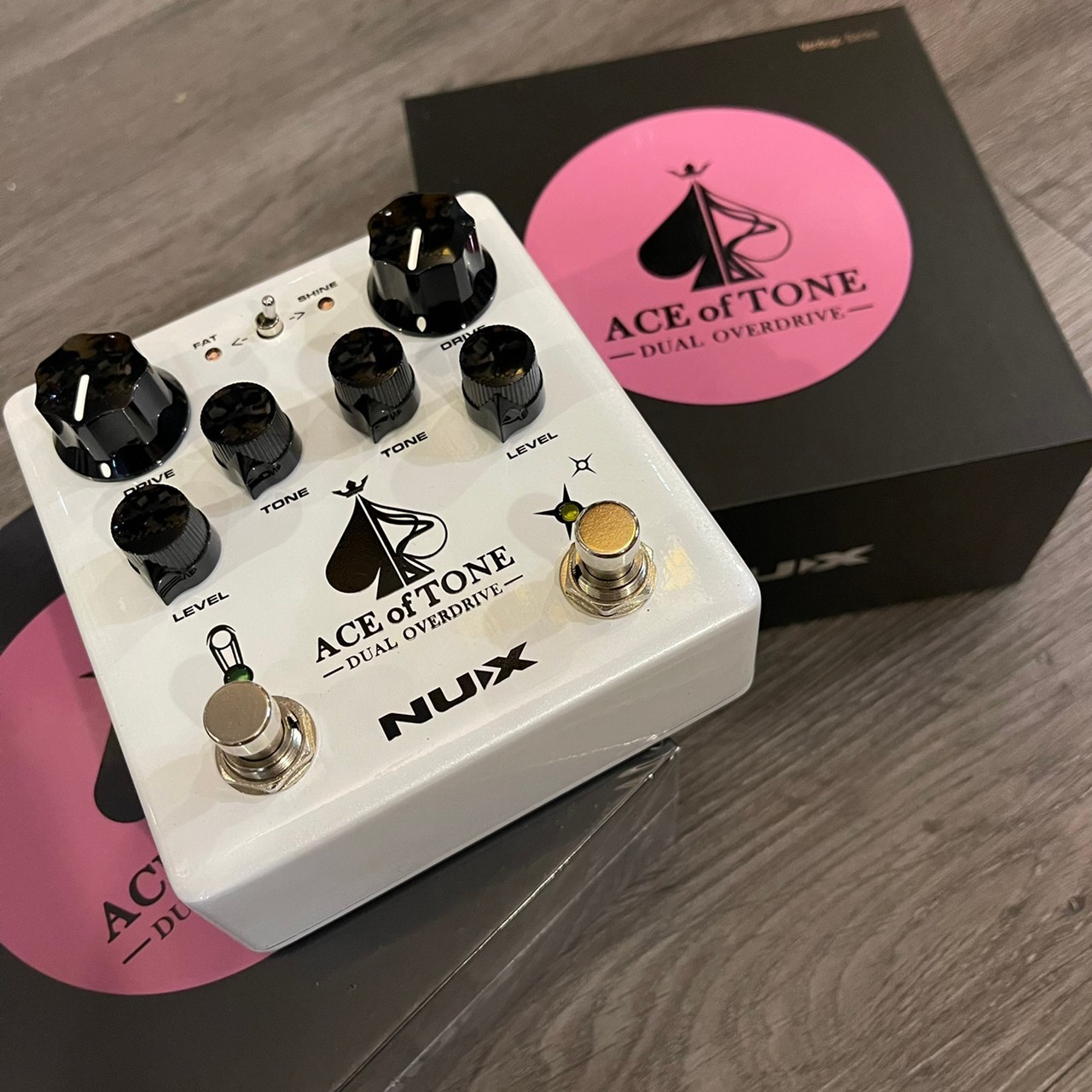 Nux最新 雙破音 Ace of Tone 電吉他 效果器
