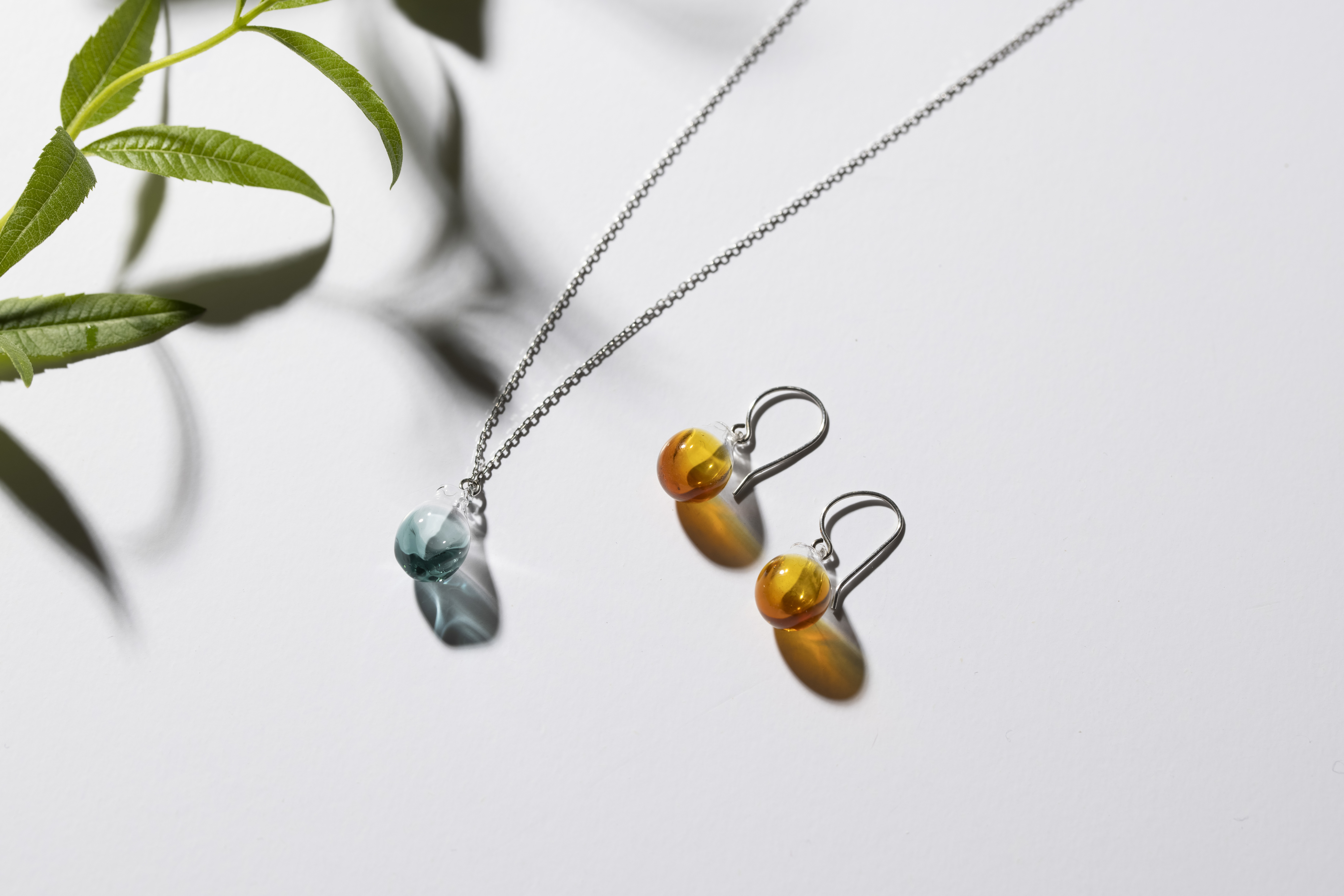 芳香飾品 | 精油鍊《銀白鍊》