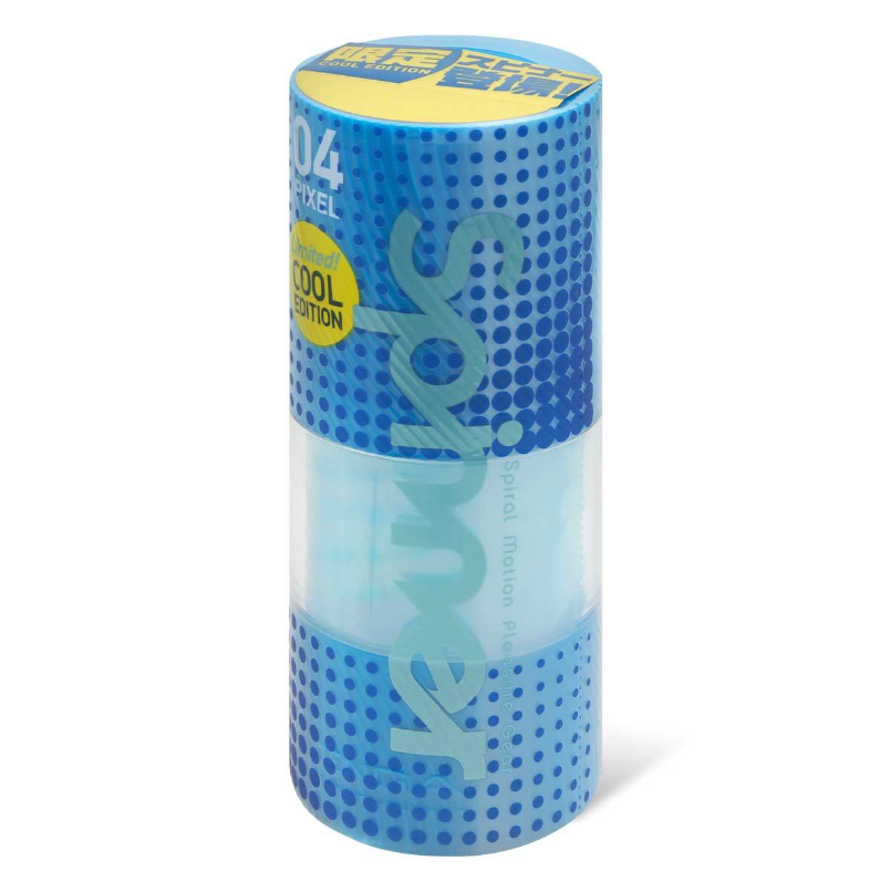 〔冰涼特別版〕TENGA SPINNER《04 PIXEL 迴旋梯》可重用飛機杯