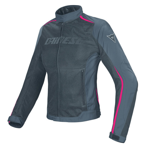 DAINESE HYDRA FLUX D-DRY LADY BLACK/EBONY/FUCHSIA 女版 黑灰粉 四季防摔衣