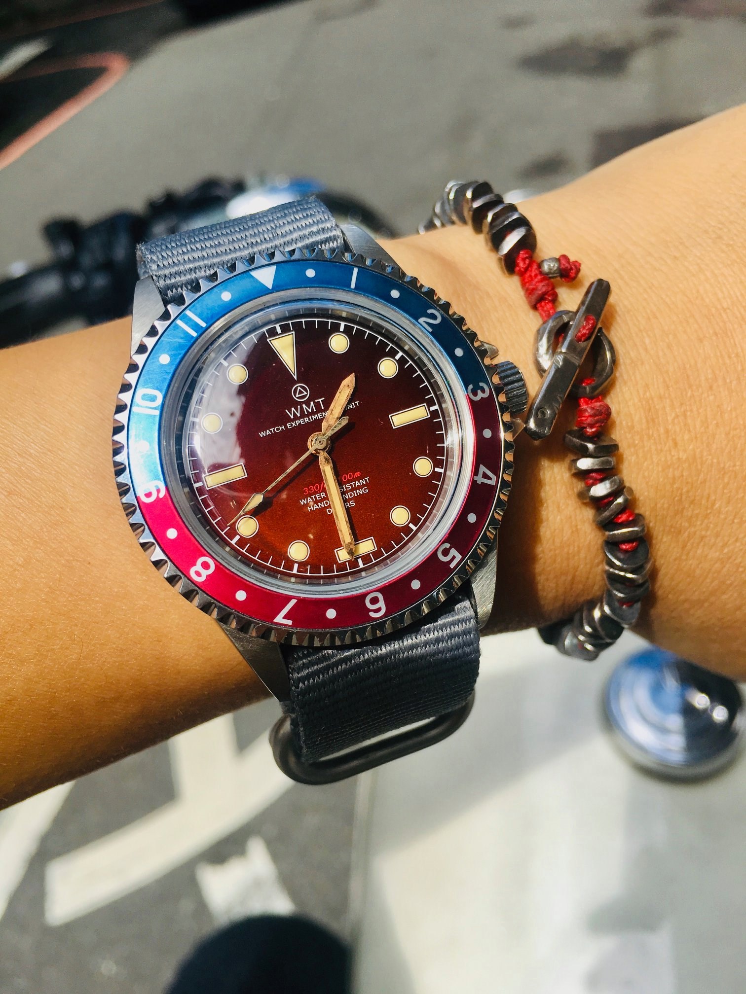 『Faith』C.Chun X Faith 925 silver Bracelet ／Red