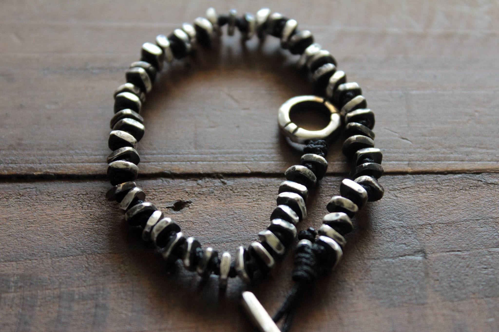 『Faith』C.Chun X Faith 925 silver Bracelet ／Black