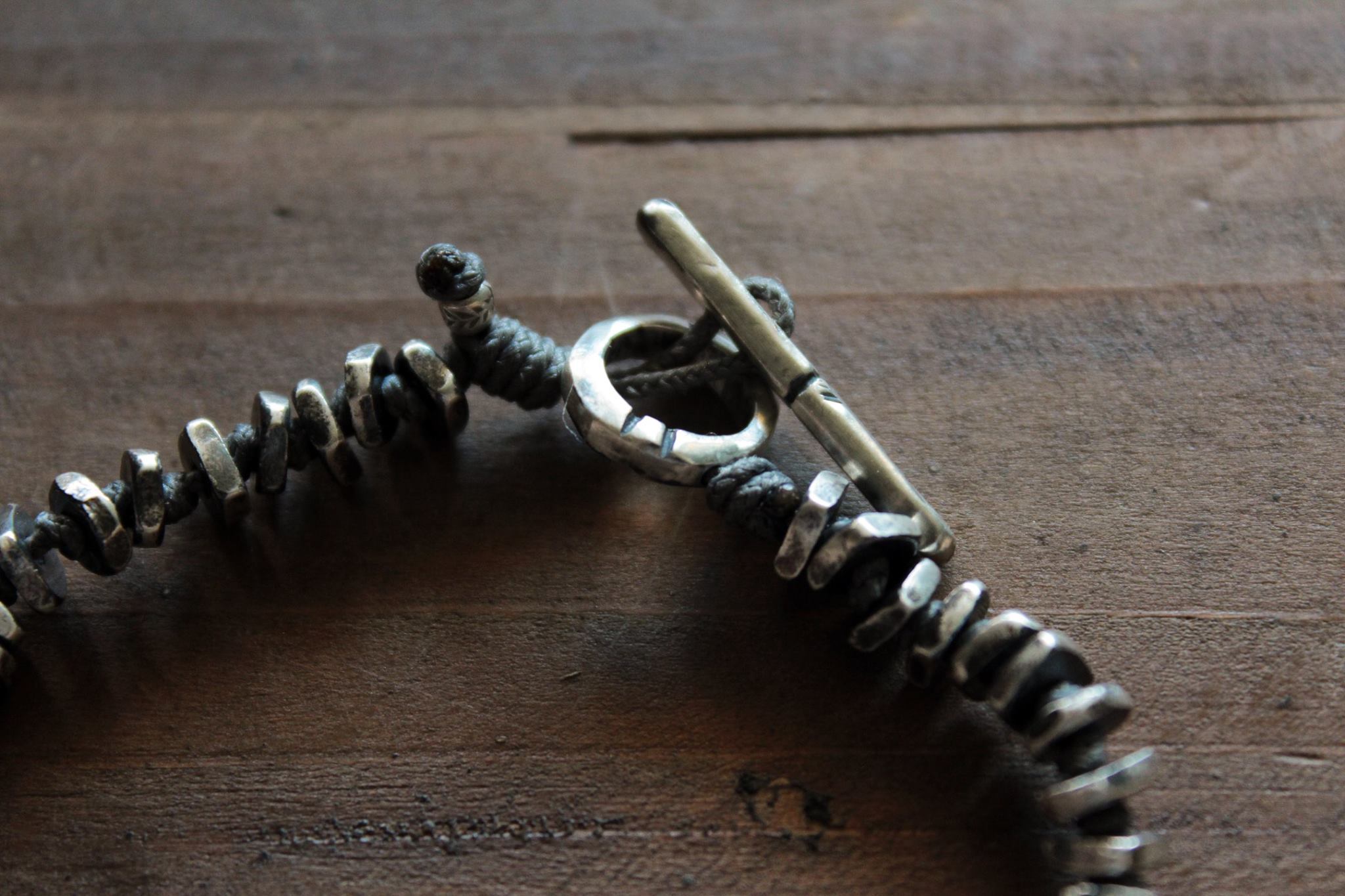 『Faith』C.Chun X Faith 925 silver Bracelet ／Grey