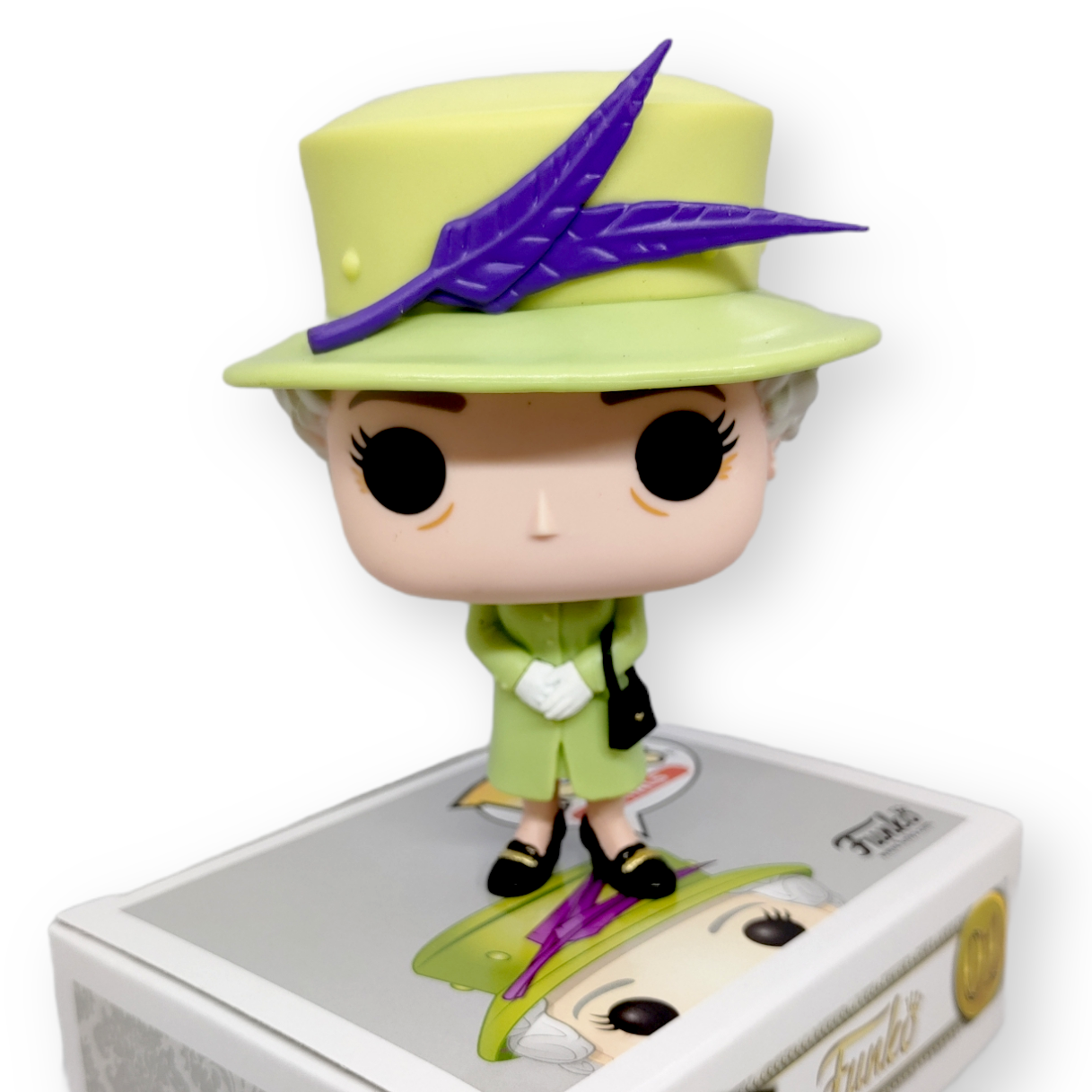 FUNKO POP <英國皇室>伊莉莎白II(綠衫)-No.01