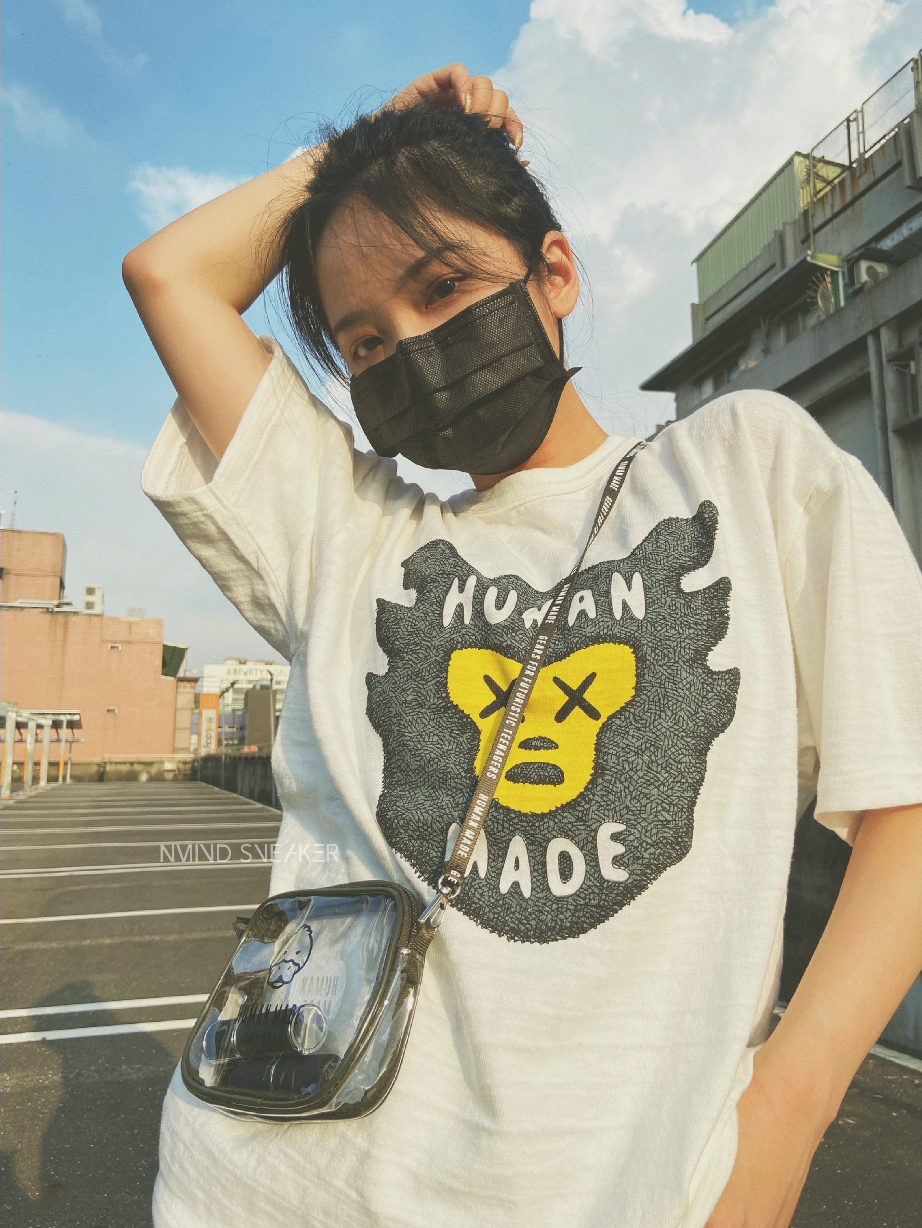 <快速出貨> HUMAN MADE X KAWS T-SHIRT 猿人 白色