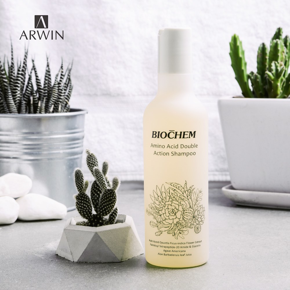 【BIOCHEM 倍優】氨基酸雙效修護洗髮精1000ml+氨基酸雙效修護髮膜180ml