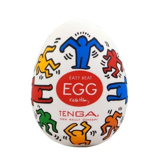 TENGA 典雅 × Keith Haring EGG DANCE 自慰蛋(飛機杯）
